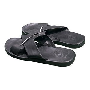 Steve Madden Men’s Coaster X Leather Sandals Size 12.